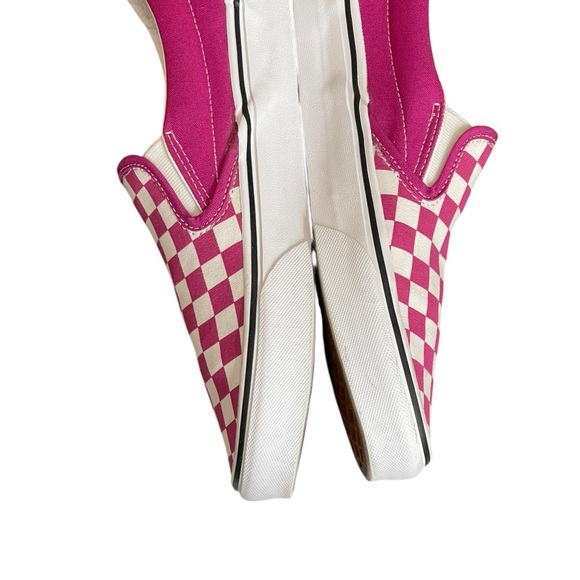 Vans Classic Slip On Checkerboard Fuchsia Purple
White ShoeWomens 9.5,8 Men - Picture 6 of 13
